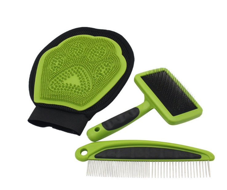 Pet Buddy Rake Comb Set – Clean, Detangle, and Relax Pets