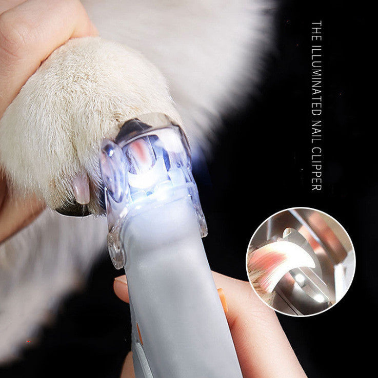 Glow Paws LED Clippers - Safe Nail Trimming for Pets