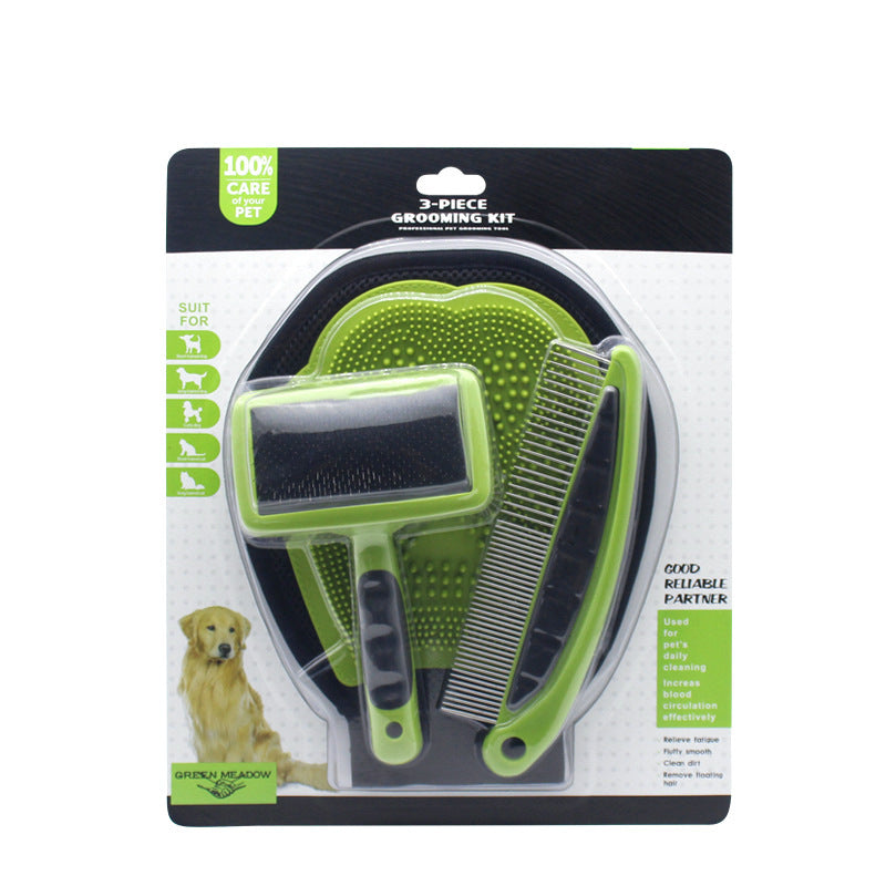 Pet Buddy Rake Comb Set – Clean, Detangle, and Relax Pets