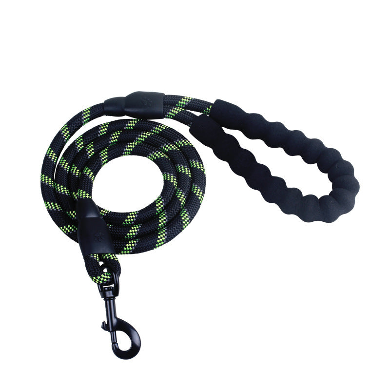 Happy Pup Nylon Dog Leash – Safe Evening Walks for Pets