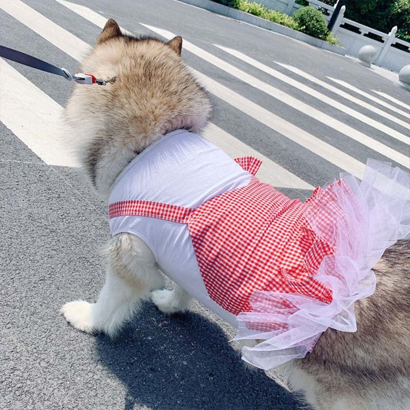 Royal Pup Dress - Adorable Princess Outfit for Big Dogs