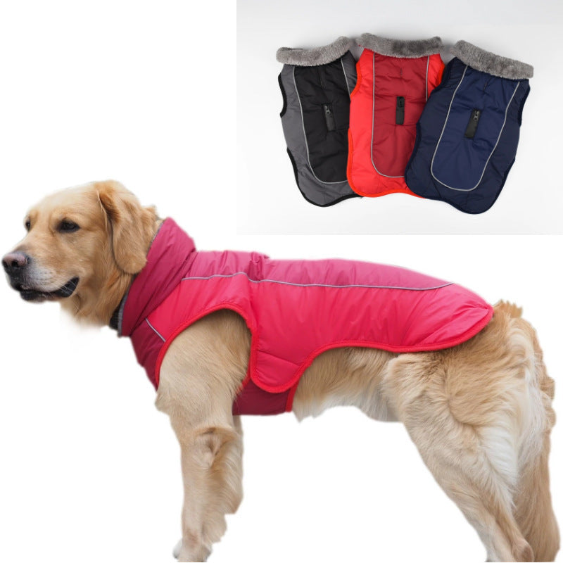 Fur Warm Padded Jacket - Safe & Snug for Cold Days