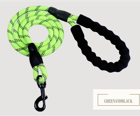 Happy Pup Nylon Dog Leash – Safe Evening Walks for Pets