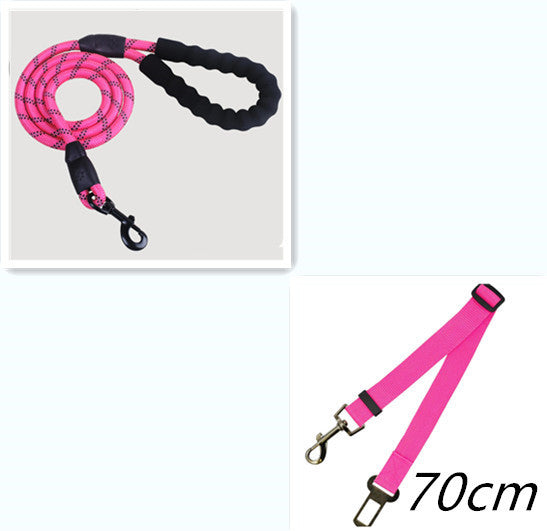 Happy Pup Nylon Dog Leash – Safe Evening Walks for Pets