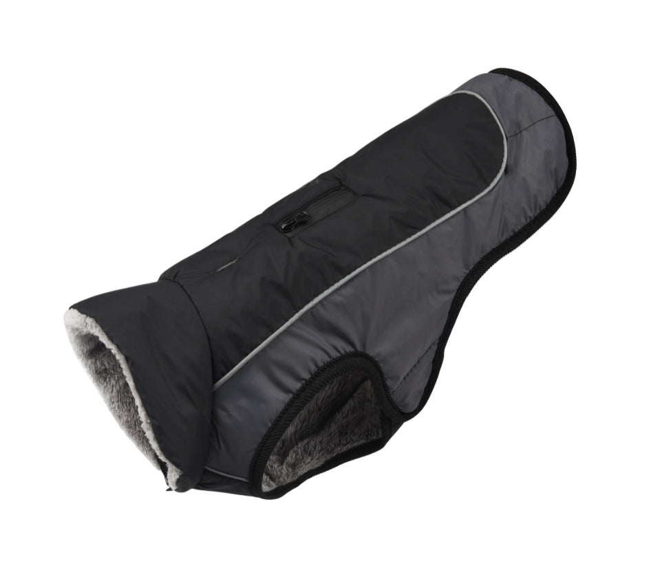 Fur Warm Padded Jacket - Safe & Snug for Cold Days