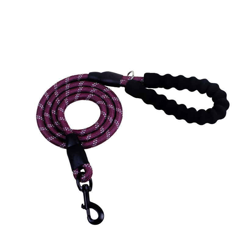 Happy Pup Nylon Dog Leash – Safe Evening Walks for Pets