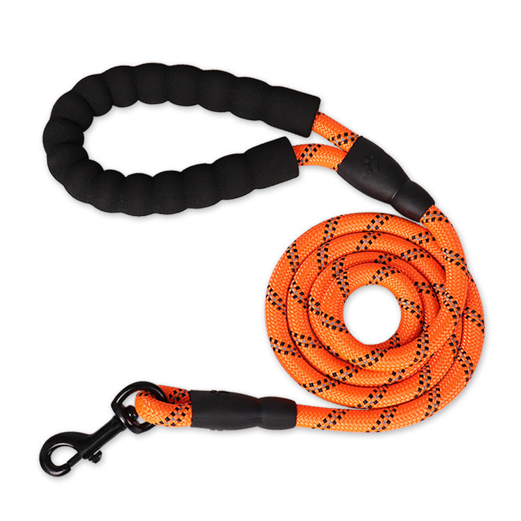 Happy Pup Nylon Dog Leash – Safe Evening Walks for Pets