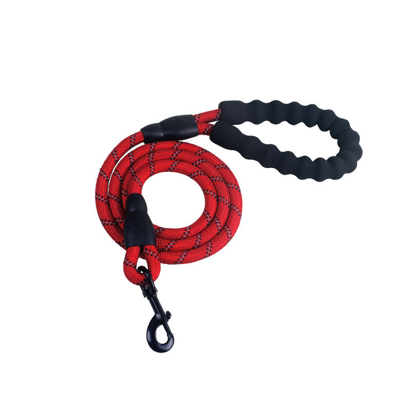 Happy Pup Nylon Dog Leash – Safe Evening Walks for Pets