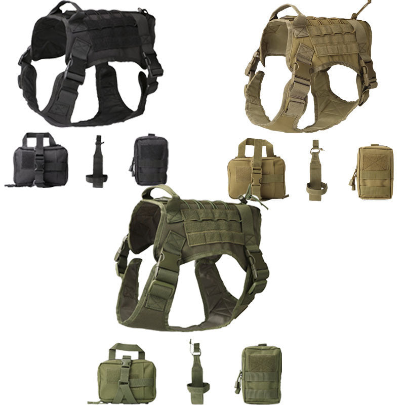 Adventure Pup Vest : All-in-One Tactical Gear for Brave Dogs