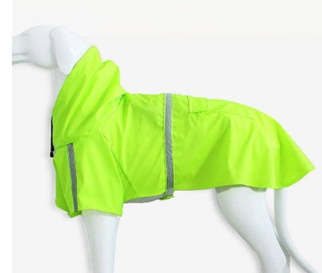 Paw Dry Waterproof Dog Raincoat – Stay Dry and Visible Outdoors