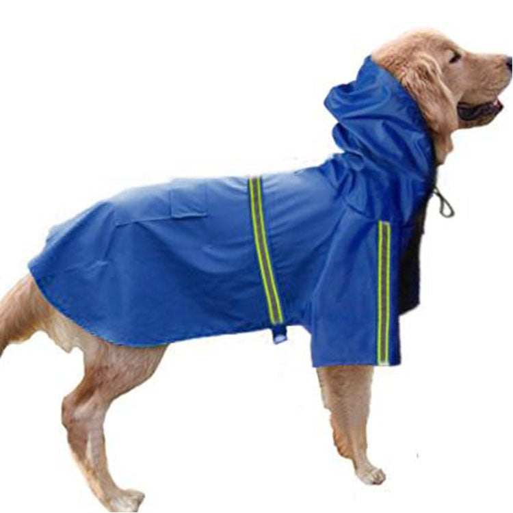 Paw Dry Waterproof Dog Raincoat – Stay Dry and Visible Outdoors