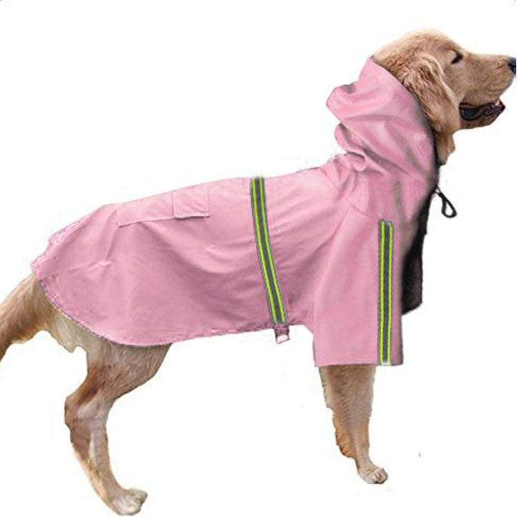 Paw Dry Waterproof Dog Raincoat – Stay Dry and Visible Outdoors