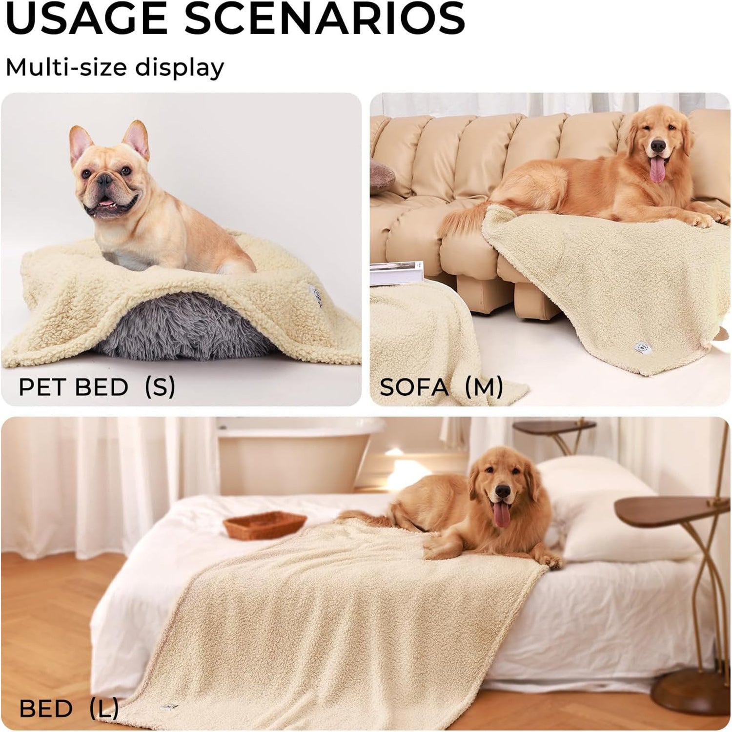 Fur Haven Velvet Blanket - Cozy Comfort for Your Pet