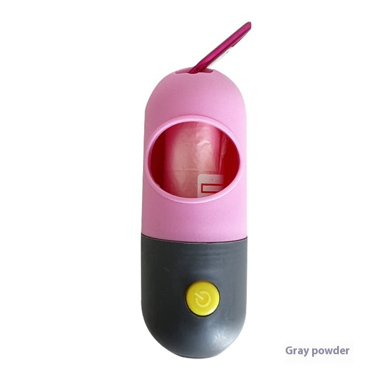 Cozy Fur LED Pet Bag Holder – Clean Walks Anytime