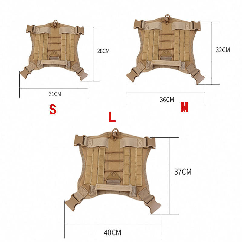 Adventure Pup Vest : All-in-One Tactical Gear for Brave Dogs
