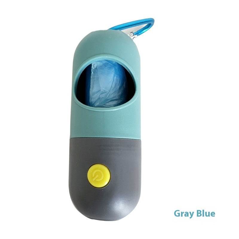 Cozy Fur LED Pet Bag Holder – Clean Walks Anytime