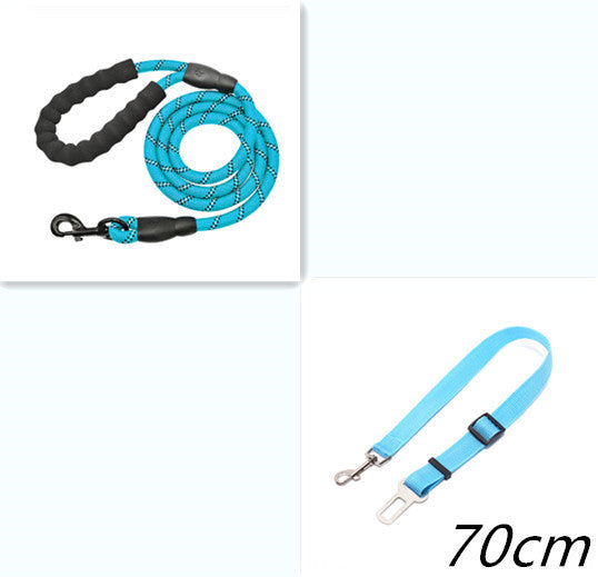 Happy Pup Nylon Dog Leash – Safe Evening Walks for Pets