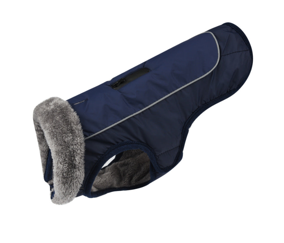 Fur Warm Padded Jacket - Safe & Snug for Cold Days