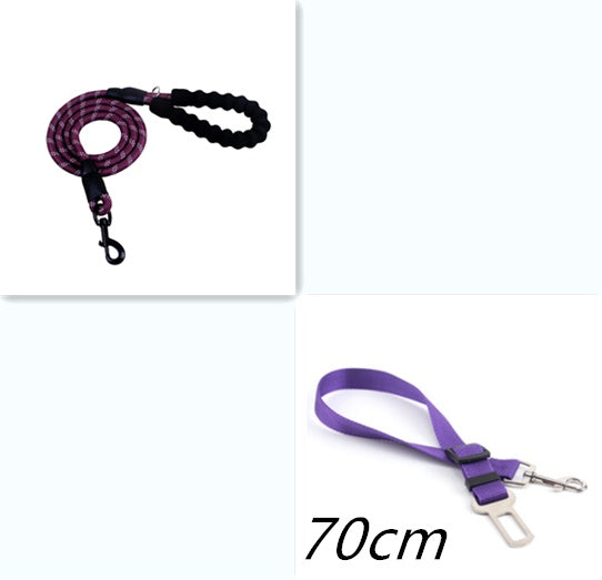 Happy Pup Nylon Dog Leash – Safe Evening Walks for Pets