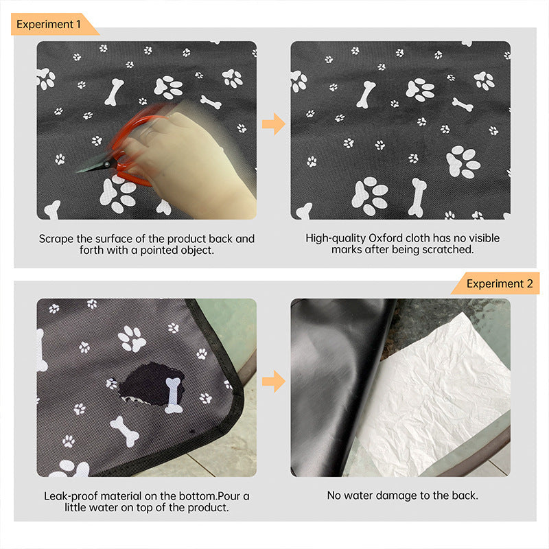 Comfy Ride Mat - Waterproof Pet Seat Cover for Mess-Free Trips