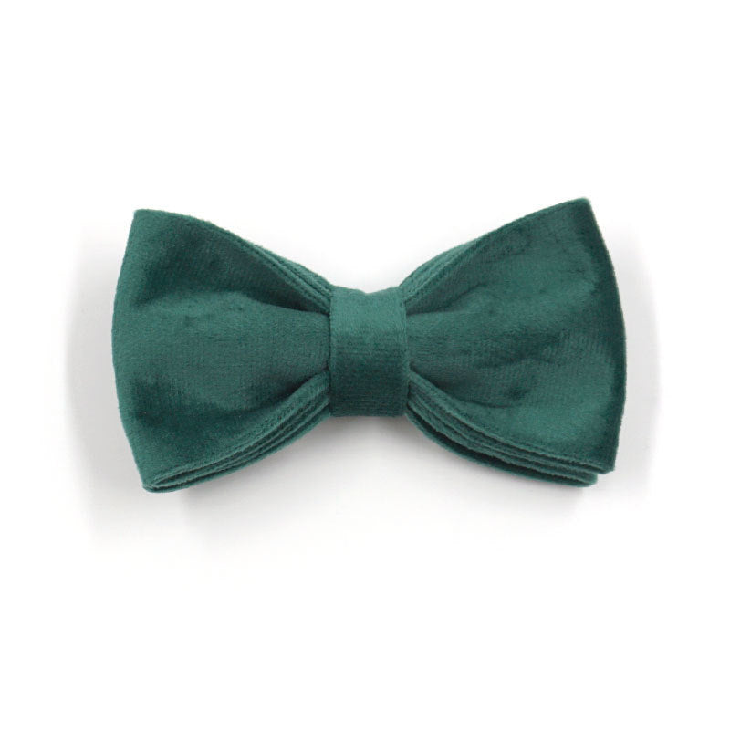 Emerald Paw Velvet Collar - Stylish Comfort for Dogs