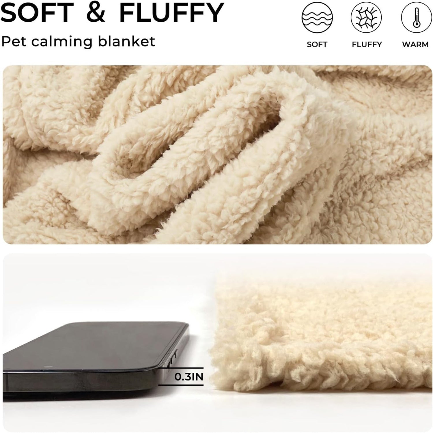 Fur Haven Velvet Blanket - Cozy Comfort for Your Pet