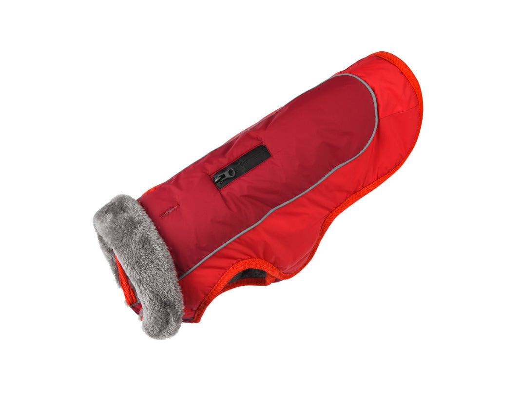 Fur Warm Padded Jacket - Safe & Snug for Cold Days