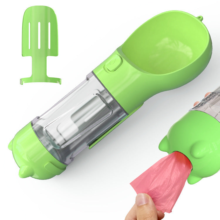 Pawfect 3-in-1 Dog Bottle – Water, Food & Poop Bags