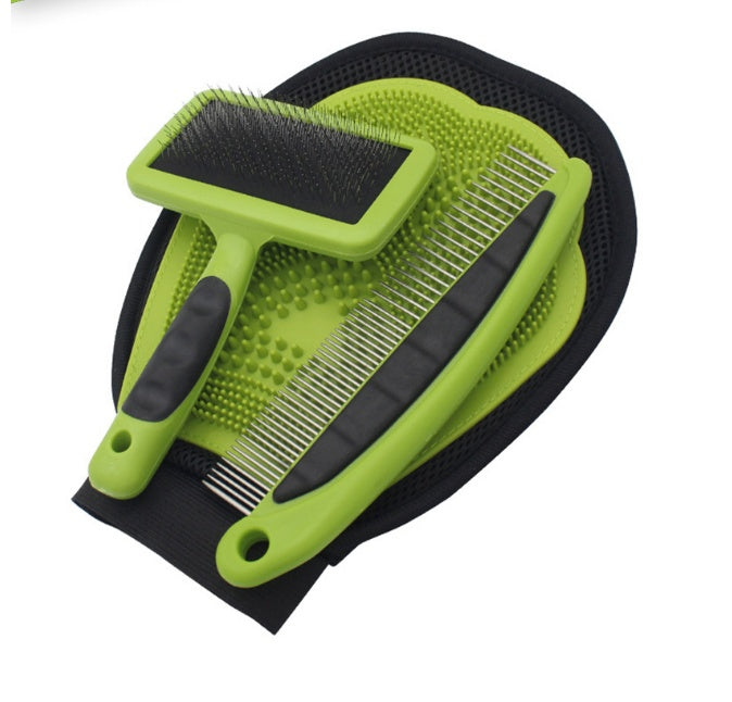 Pet Buddy Rake Comb Set – Clean, Detangle, and Relax Pets