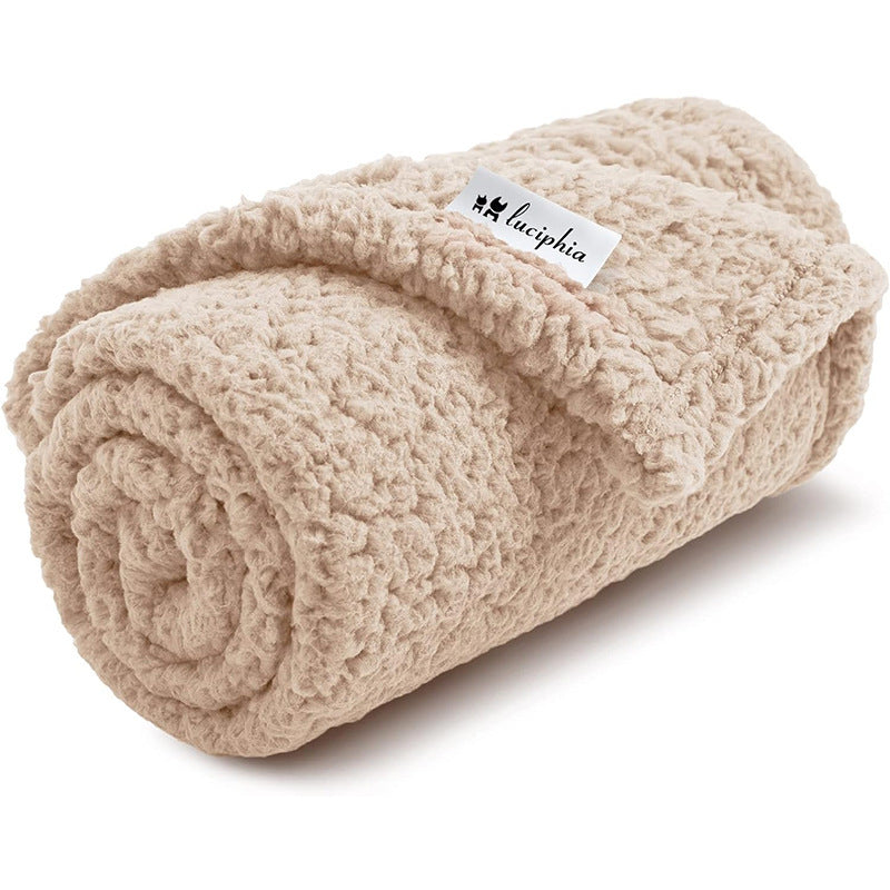 Fur Haven Velvet Blanket - Cozy Comfort for Your Pet