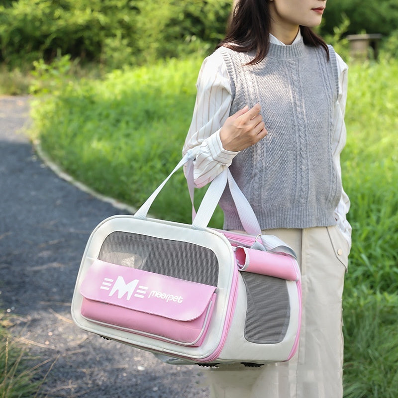 Happy Paws Pet Backpack - Convenient On-the-Go Travel for Pets