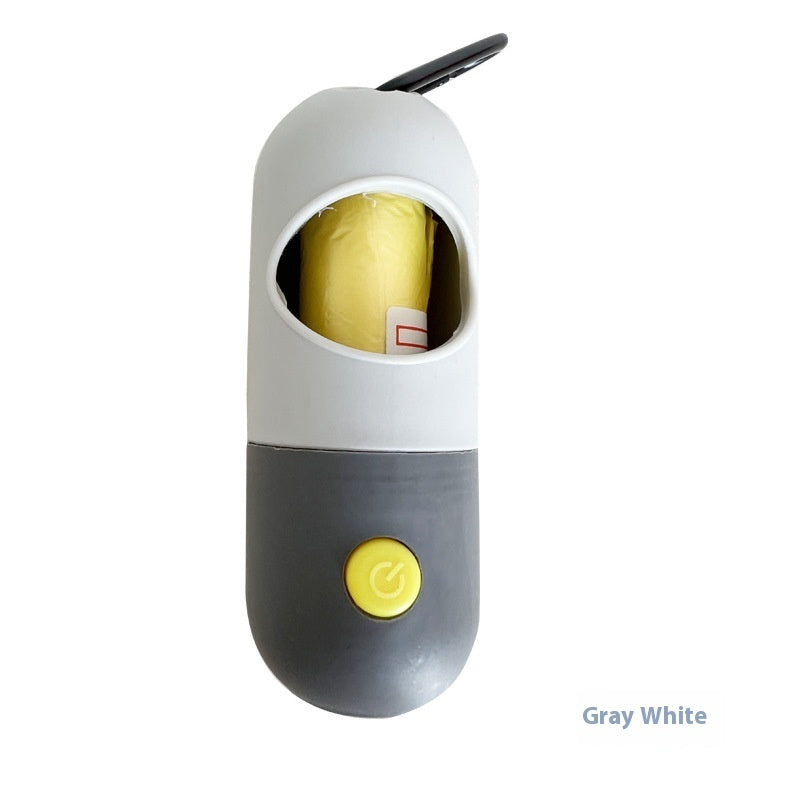 Cozy Fur LED Pet Bag Holder – Clean Walks Anytime