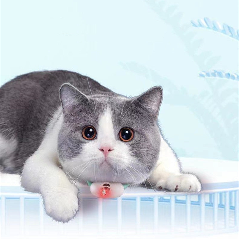 Laser Chase Collar - Smart Fun Playtime for Active Cats