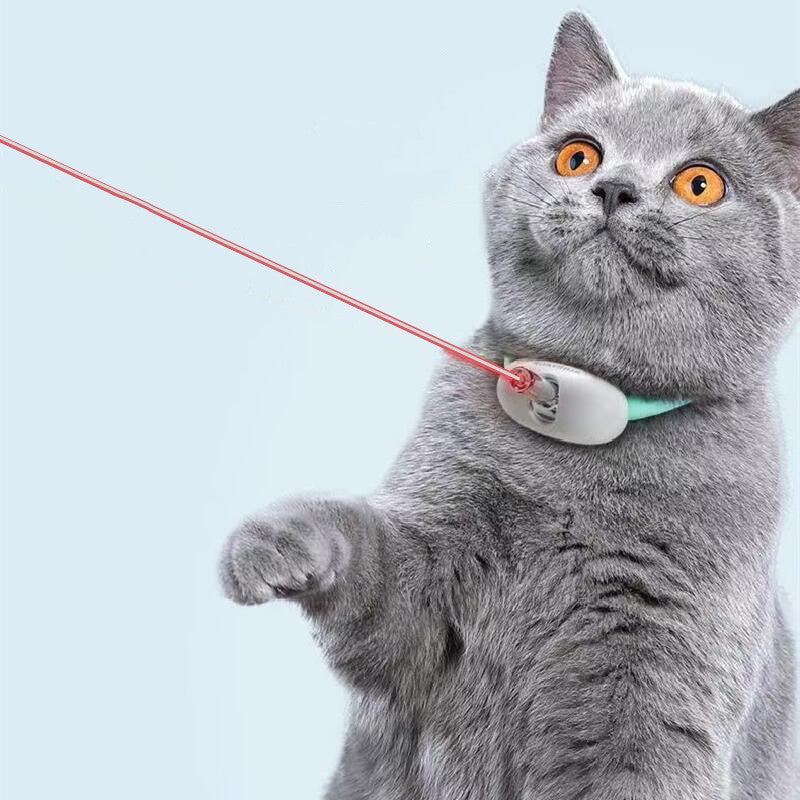 Laser Chase Collar - Smart Fun Playtime for Active Cats