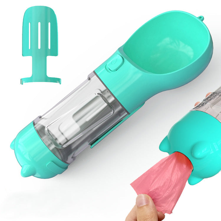 Pawfect 3-in-1 Dog Bottle – Water, Food & Poop Bags