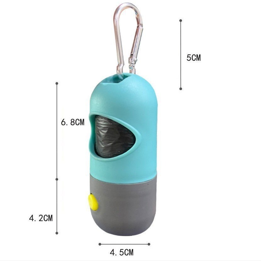 Cozy Fur LED Pet Bag Holder – Clean Walks Anytime