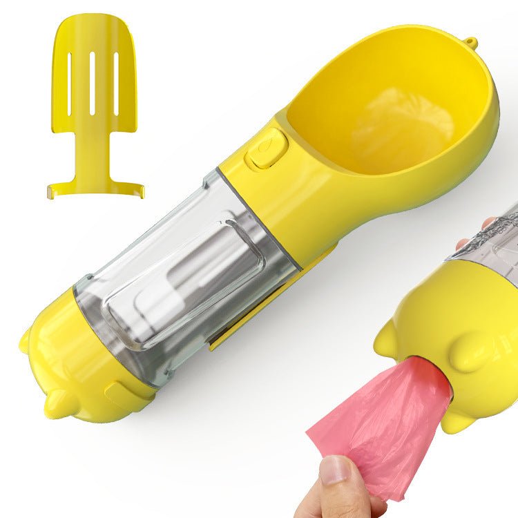 Pawfect 3-in-1 Dog Bottle – Water, Food & Poop Bags
