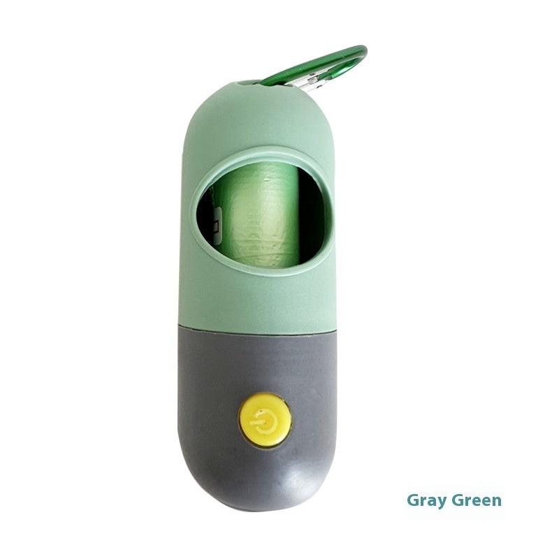 Cozy Fur LED Pet Bag Holder – Clean Walks Anytime
