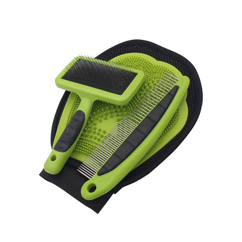 Pet Buddy Rake Comb Set – Clean, Detangle, and Relax Pets