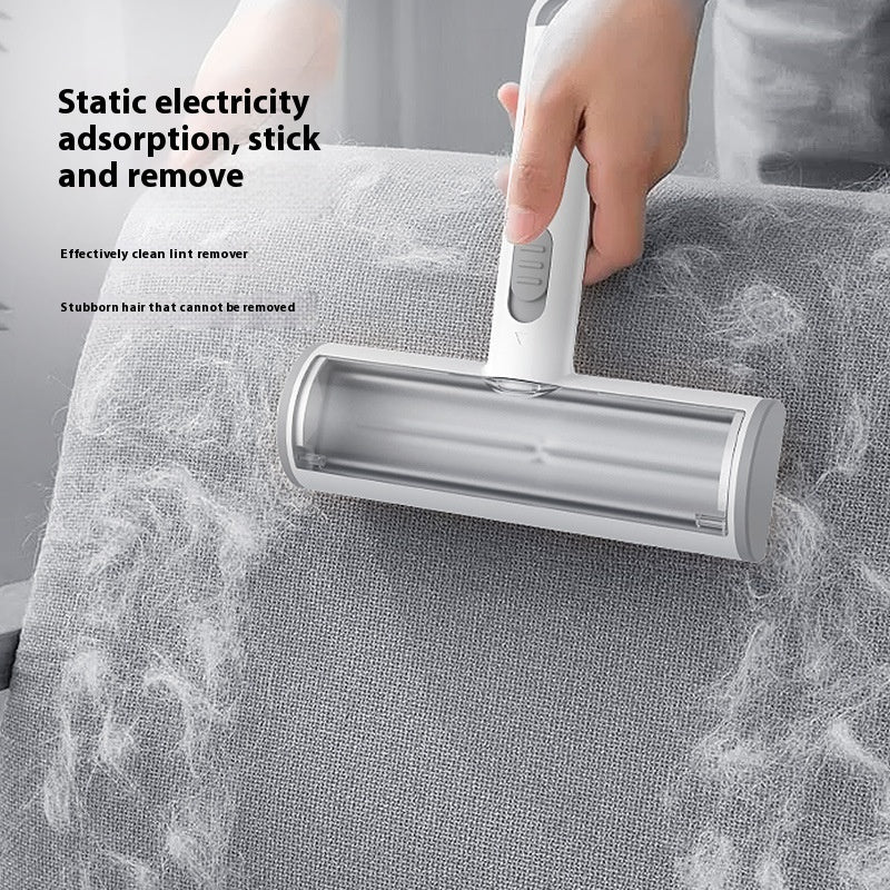 Paw Clean Roller - Easily Remove Pet Hair from Sofa & Carpet