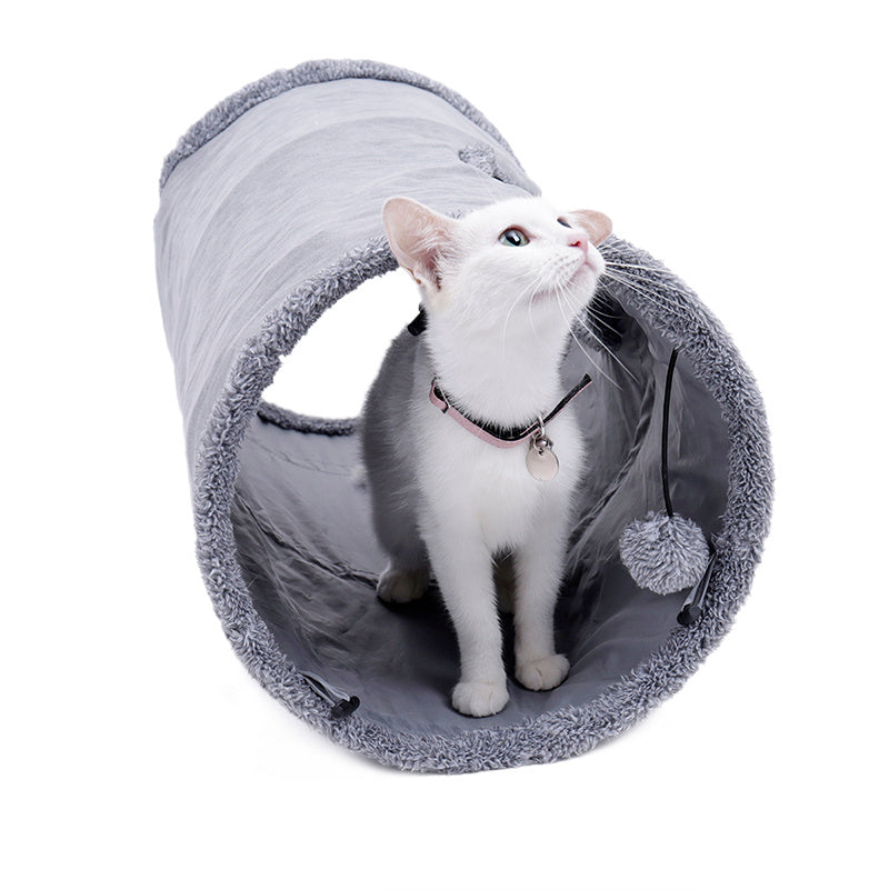 Snuggle Cat Tunnel Toy – Active Playtime for Happy Cats
