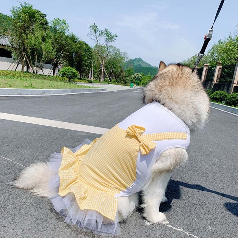 Royal Pup Dress - Adorable Princess Outfit for Big Dogs