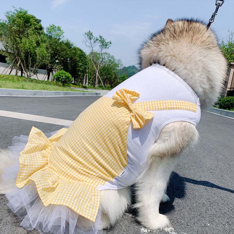 Royal Pup Dress - Adorable Princess Outfit for Big Dogs