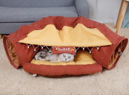 Pet Buddy Cat & Rabbit Tunnel – Stimulate Fun and Movement