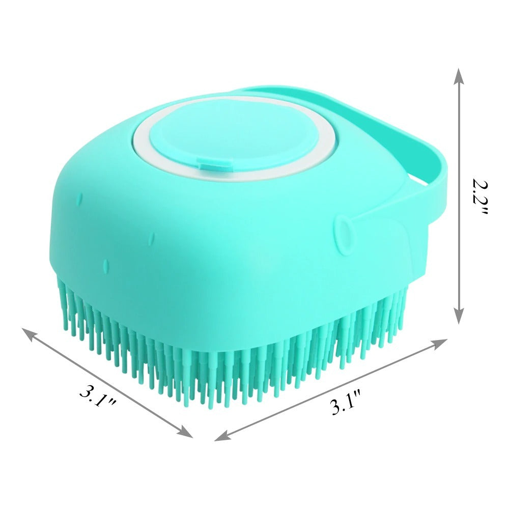 Gentle Paws Pet Massage Brush – Short Hair Grooming Made Simple