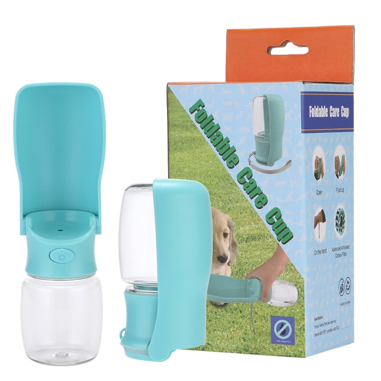 Quick Sip Portable Pet Water Bottle – Walks Made Easier