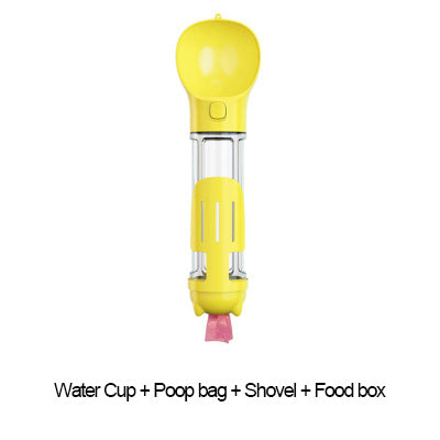 Pawfect 3-in-1 Dog Bottle – Water, Food & Poop Bags