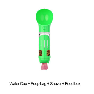 Pawfect 3-in-1 Dog Bottle – Water, Food & Poop Bags