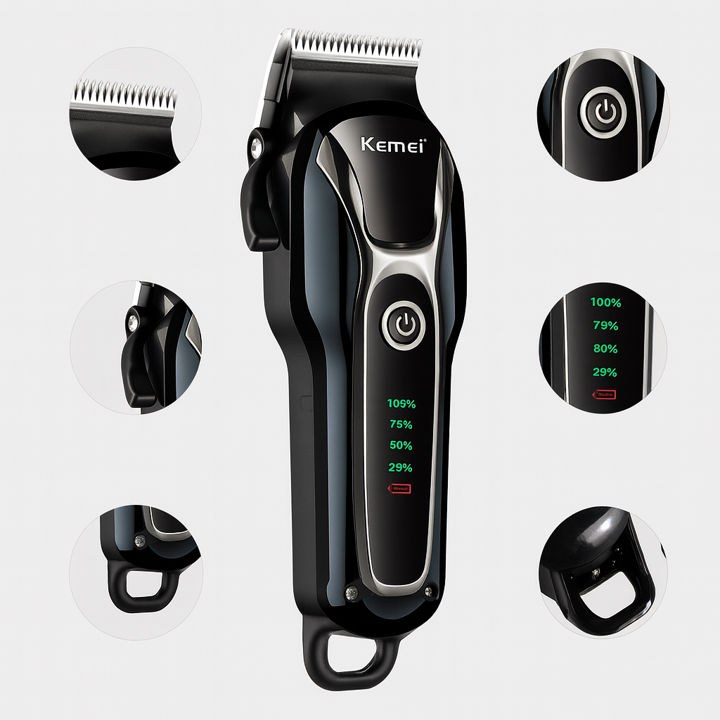 Gentle Electric Pet Trimmer for Easy Home Grooming