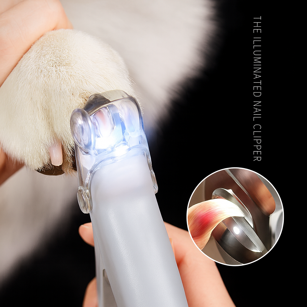 Glow Paws LED Clippers - Safe Nail Trimming for Pets